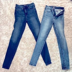 2 for 1 Abercrombie Jeans Size 24 / 00
